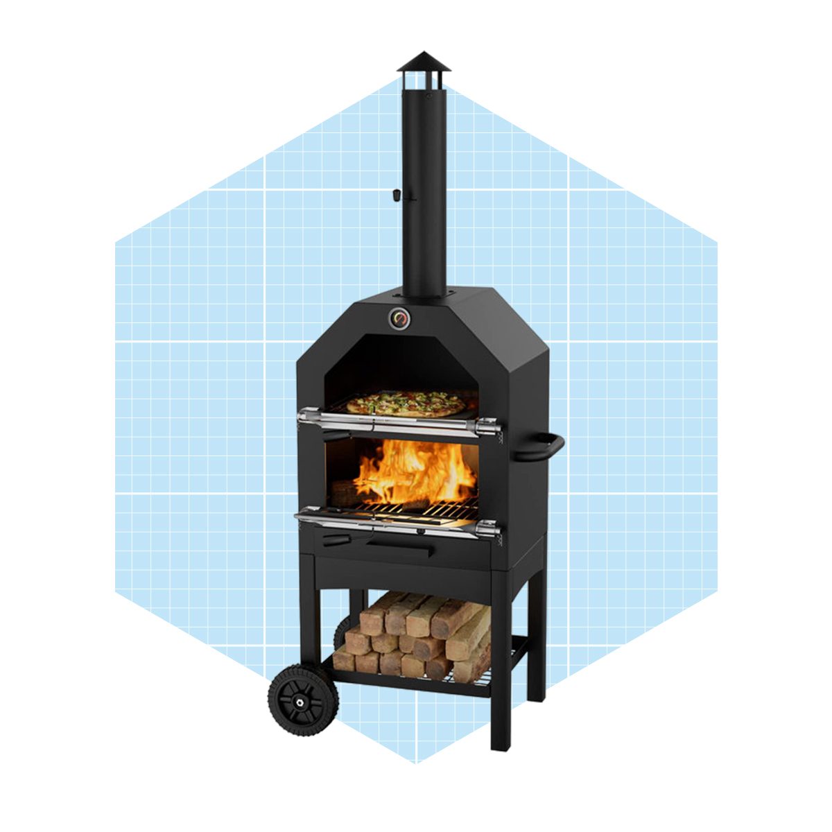 Freestanding Wood Burning Pizza Oven