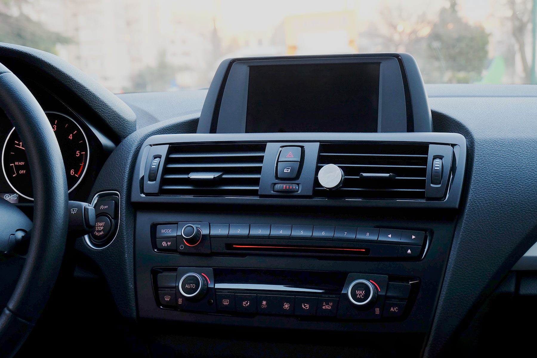 Dashboard Of Modern Car