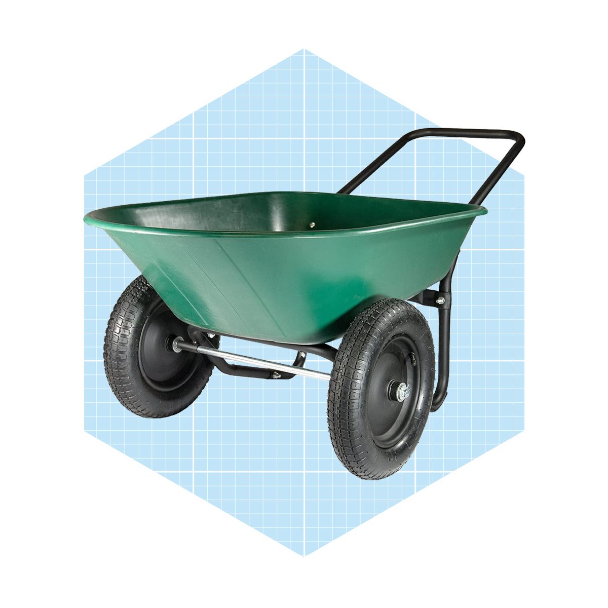 Marathon Yard Rover 2 Tire Wheelbarrow Garden Cart Ecomm Amazon.com