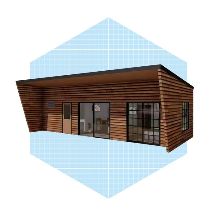 Plus 1 Sea Breeze 1 Bedroom Tiny Home Steel Frame Building Kit