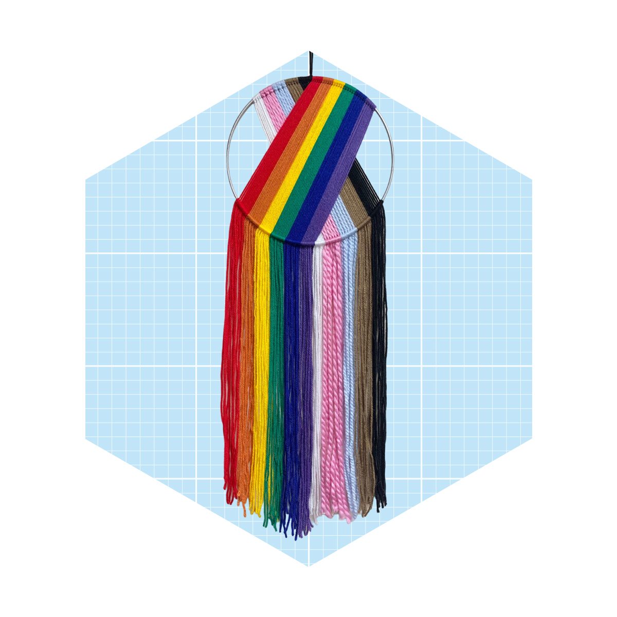 Pride Macrame Wall Hanging