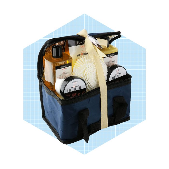 Spalife All Natural Bath And Body Luxury Spa Men's Sandalwood Gift Set Ecomm Amazon.com