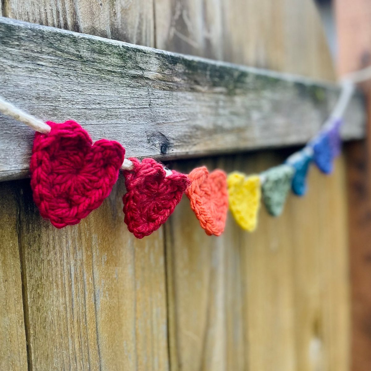 Wander Free And Queer Rainbow Garland