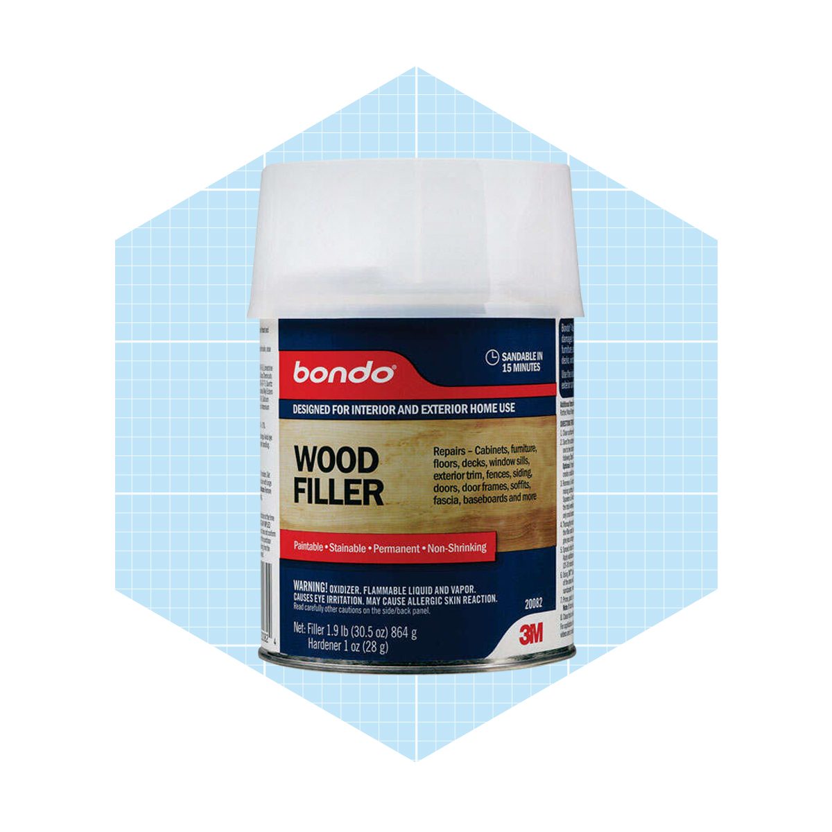 3m Bondo Brown Wood Filler Ecomm Acehardware.com