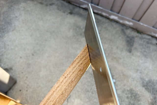 making trim for the window