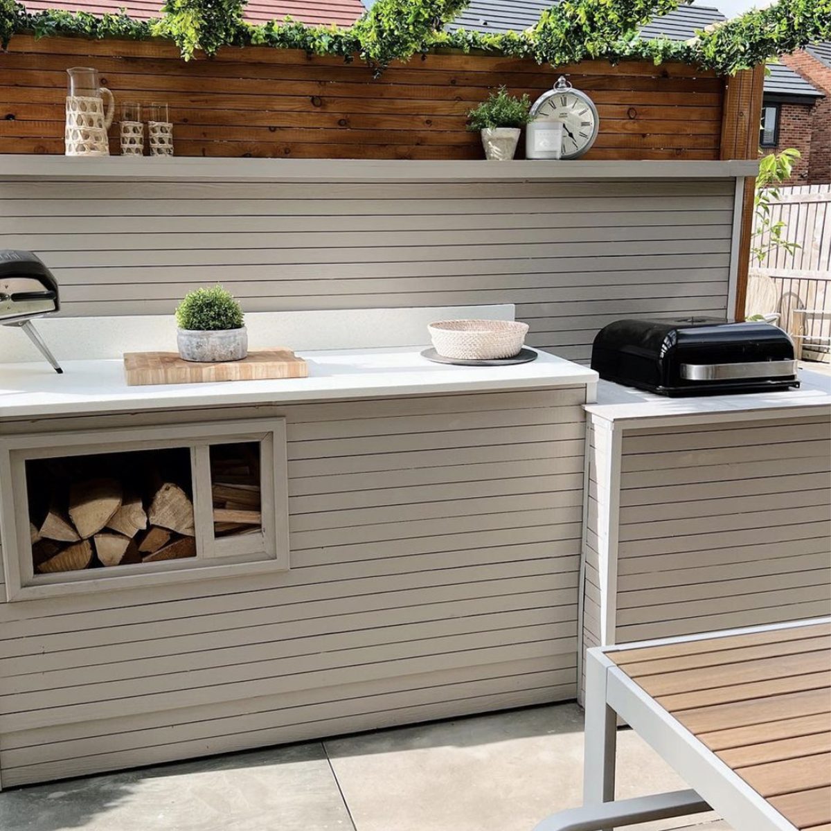 Functional Yard Divider Via @the Williams Abode Instagram