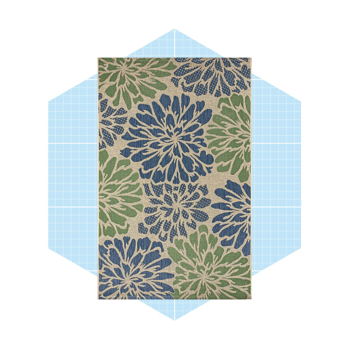 Jonathan Y Zinnia Floral Rug