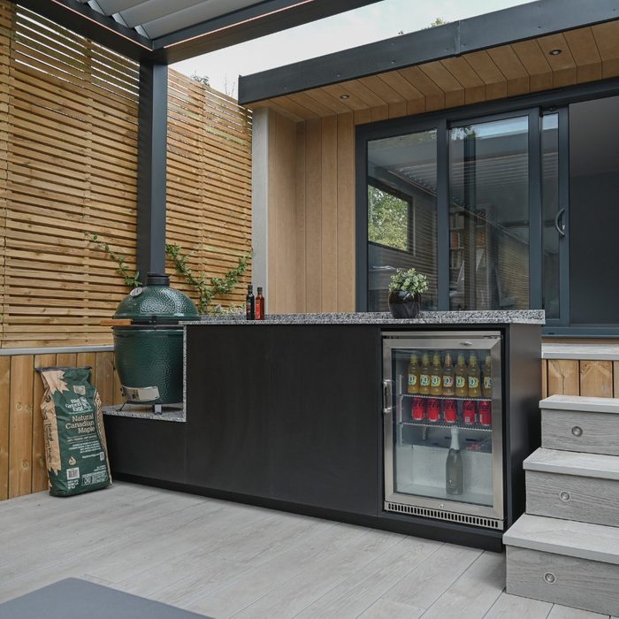 Small And Sleek Outdoor Kitchen Instagram