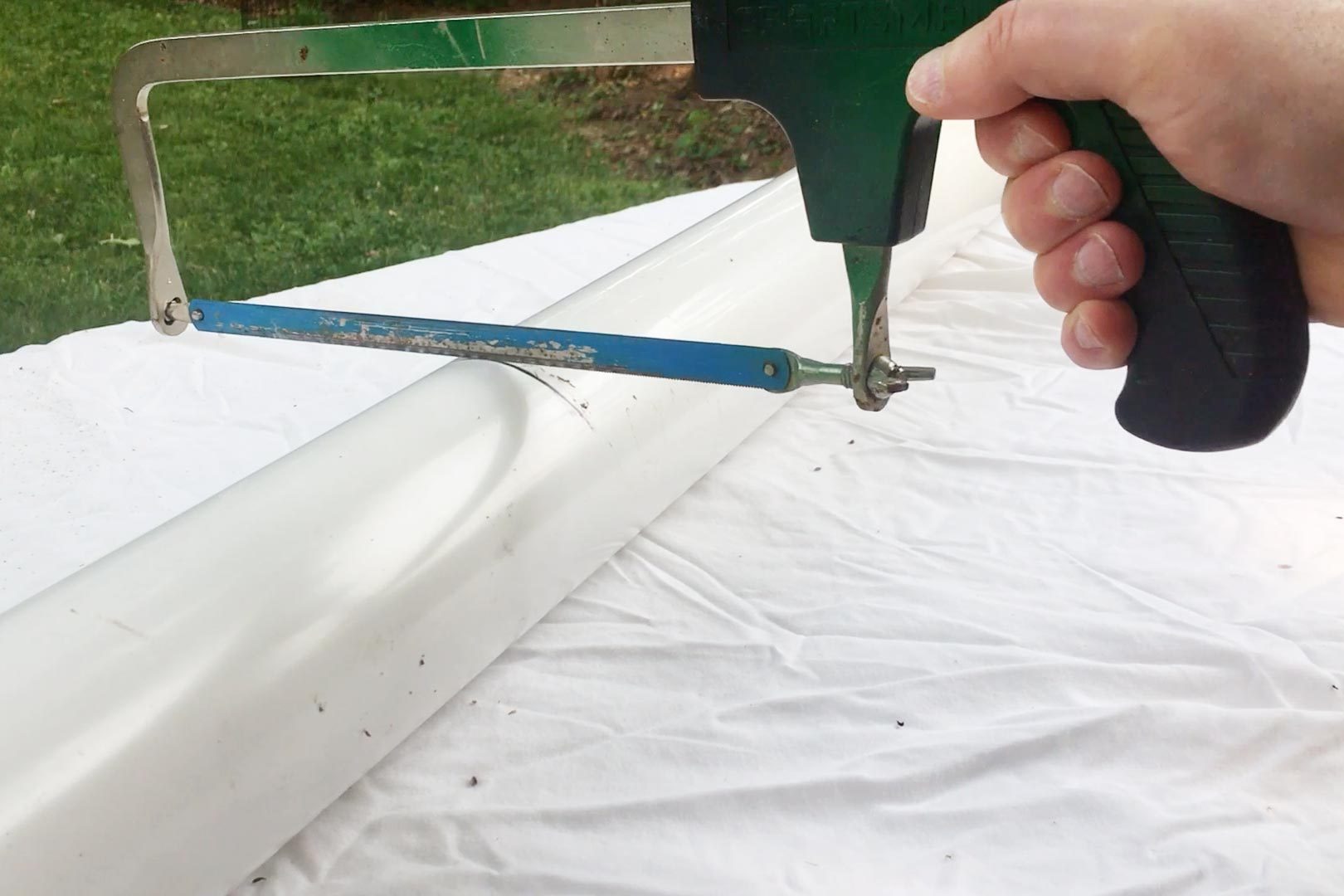  Cutting The Pvc 