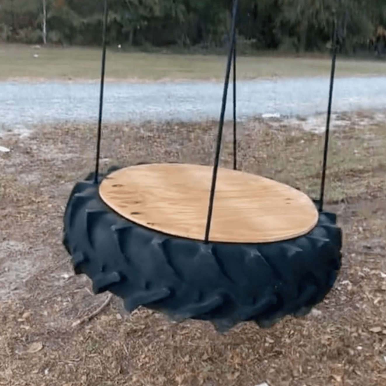 Tractor Tire Swing Tiktok