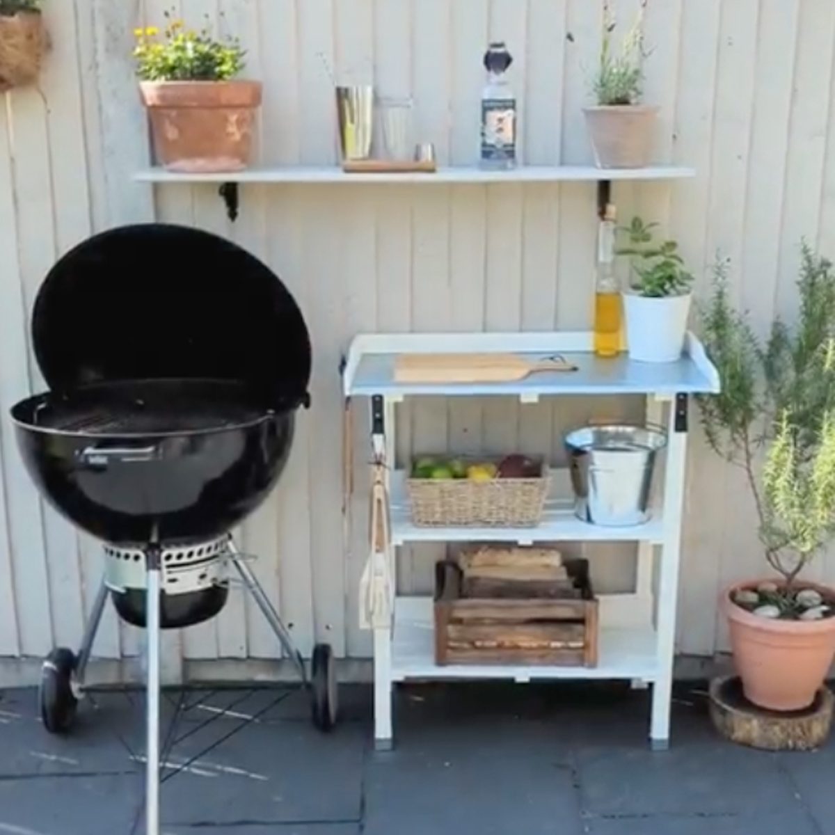 Upcycled Bbq Station Via @ Make Space Instagram