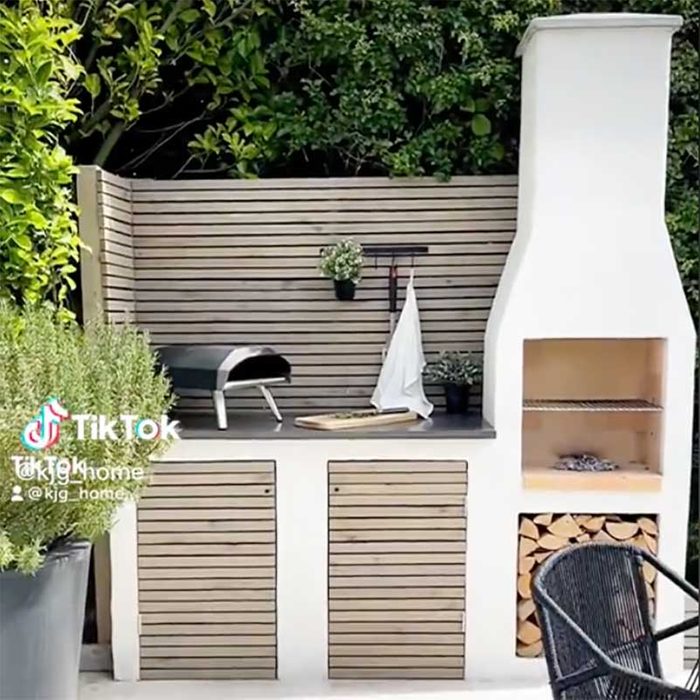 Kjg Home Tiktok Outdoor Kitchen