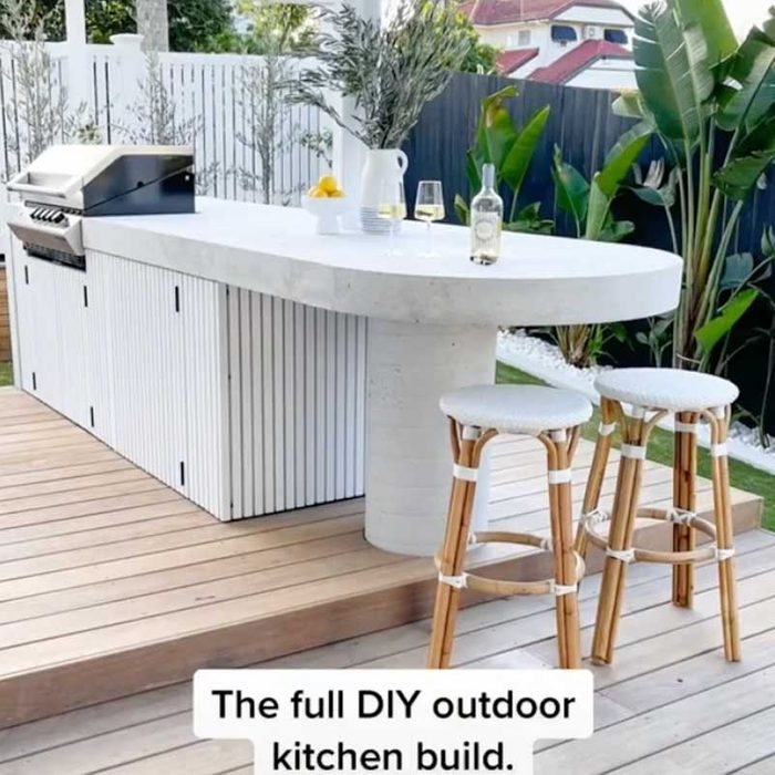 Reno Diary Tiktok Outdoor Kitchen