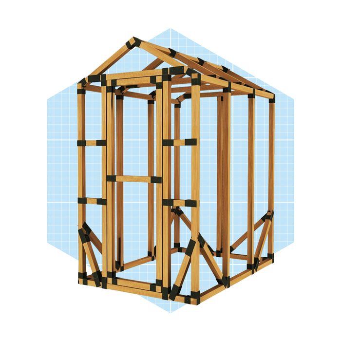 E Z Frames Diy Storage Shed Kit