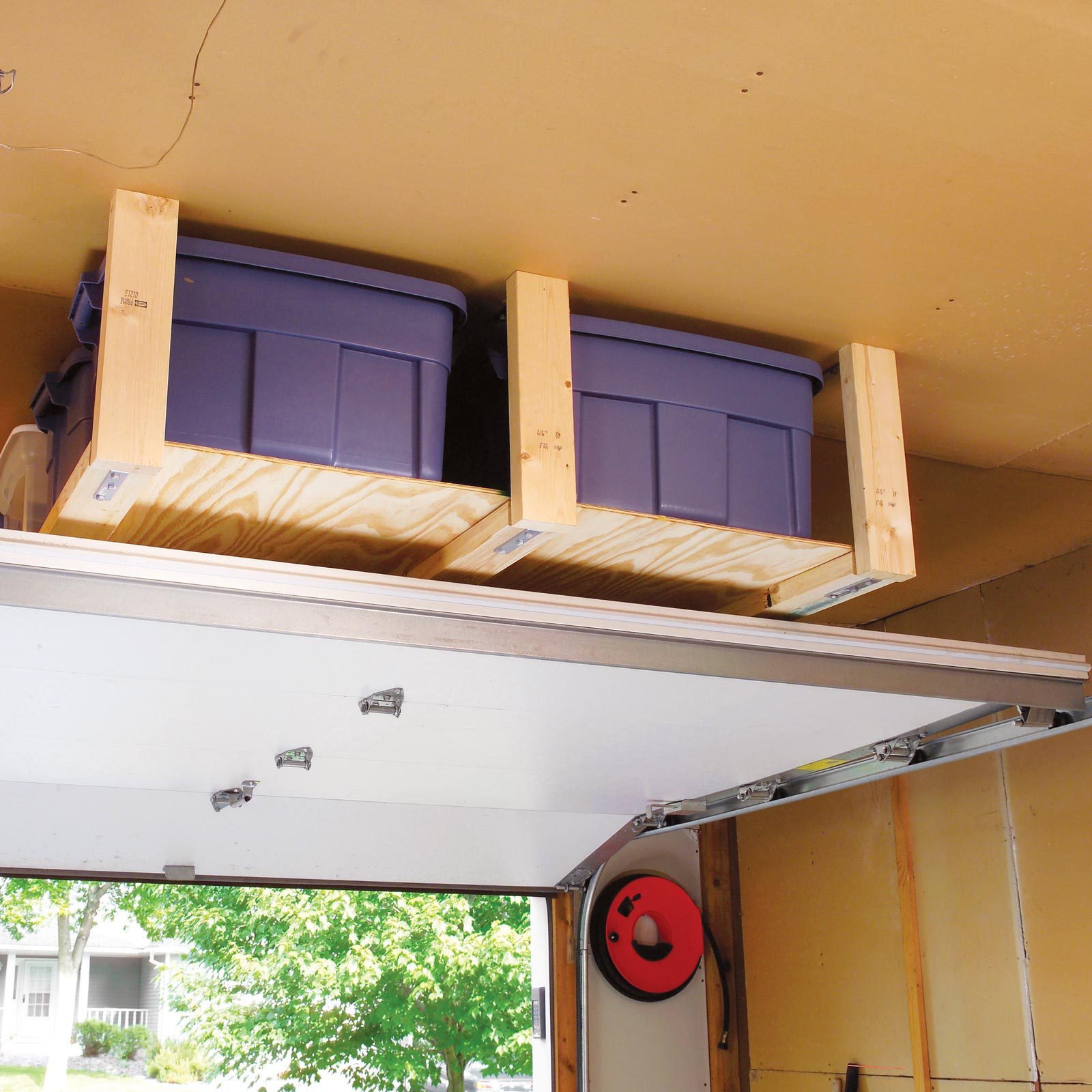 garage ceiling shelf