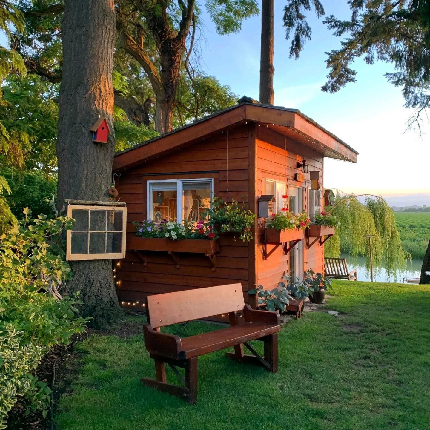 Rustic Shed exterior