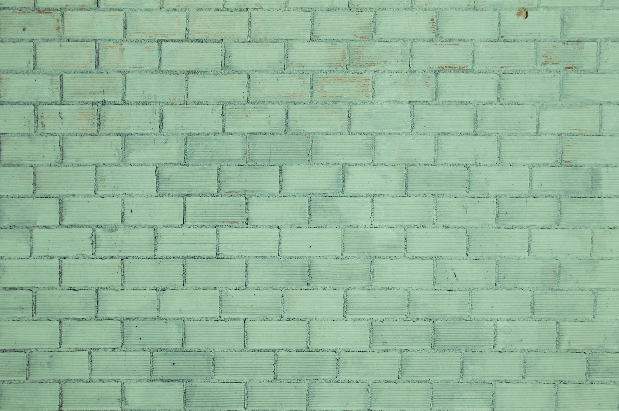 Green brickwall