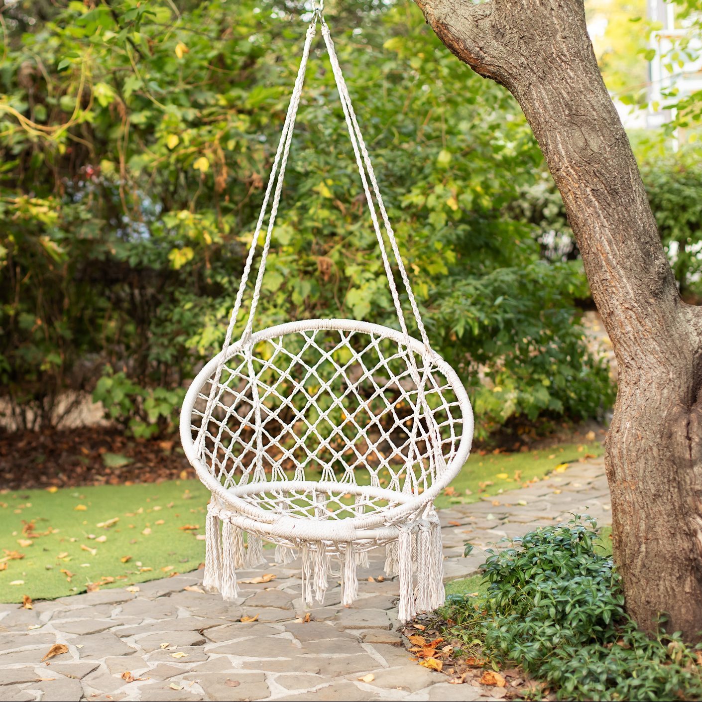 Cozy exterior backyard hammock chair