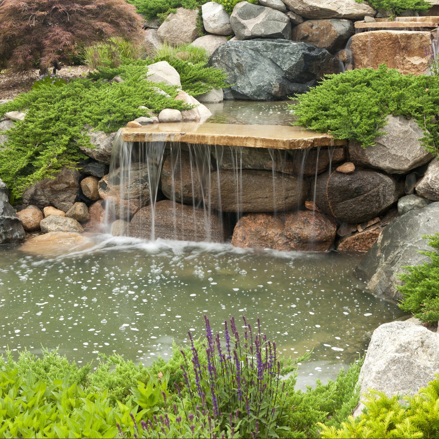 Backyard Waterfall