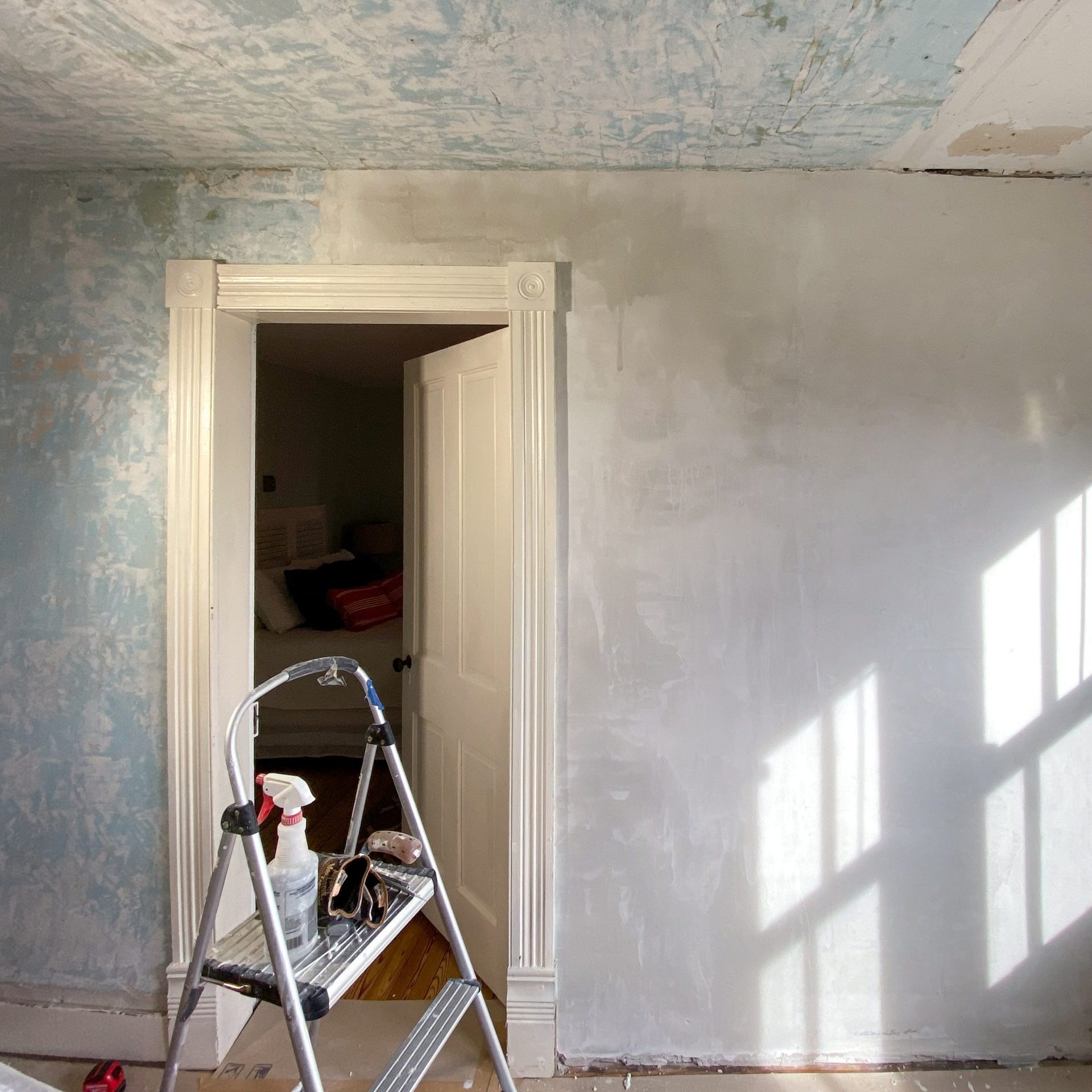 plaster walls