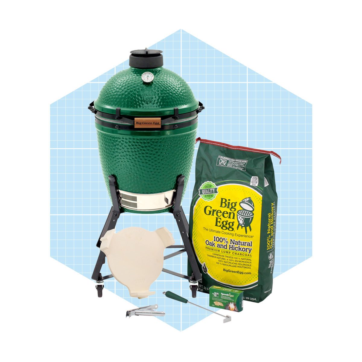 Medium Big Green Egg With Nest