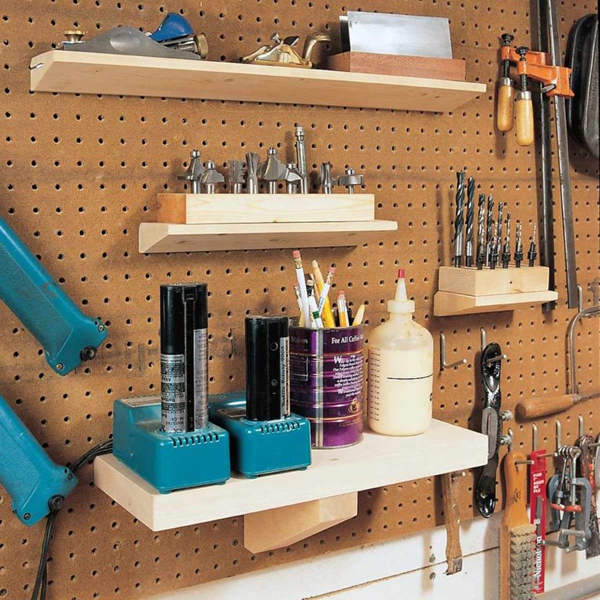 Pegboard Shelving Fh01jun 02336008 Small Workshop Shelving Pegboard Shelving