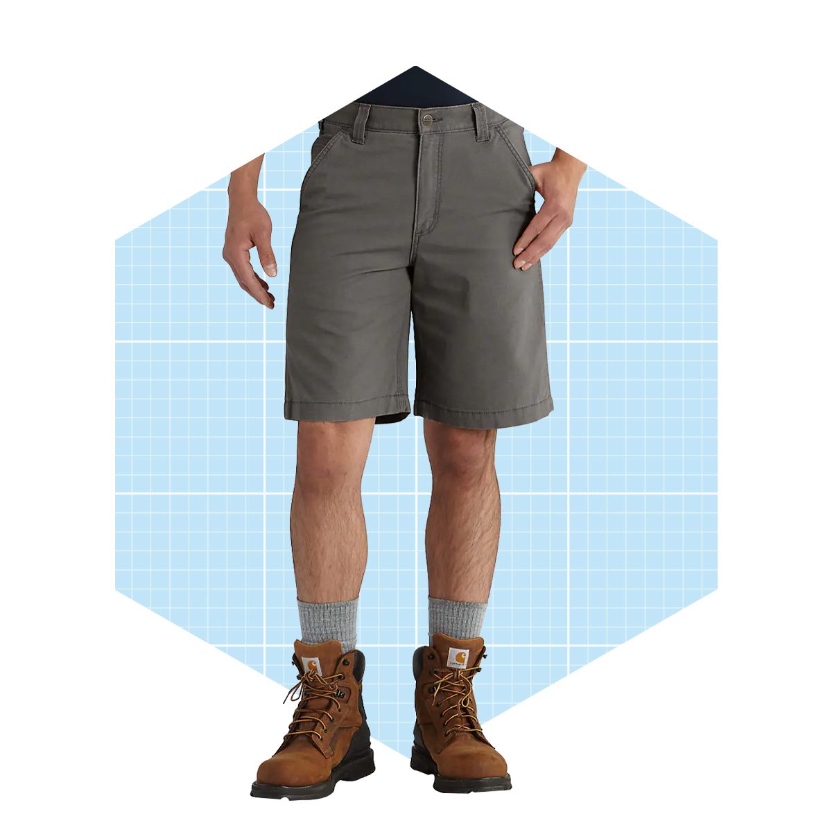 Rugged Flex® Relaxed Fit Canvas Work Short Ecomm Carhartt.com