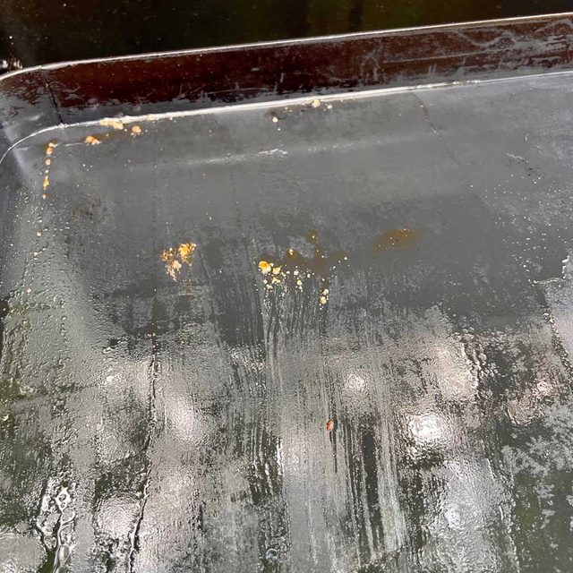 Step 2 Water To Unstick Food Clean Flat Top Grill Allen Lecuyer For Fhm Jvedit