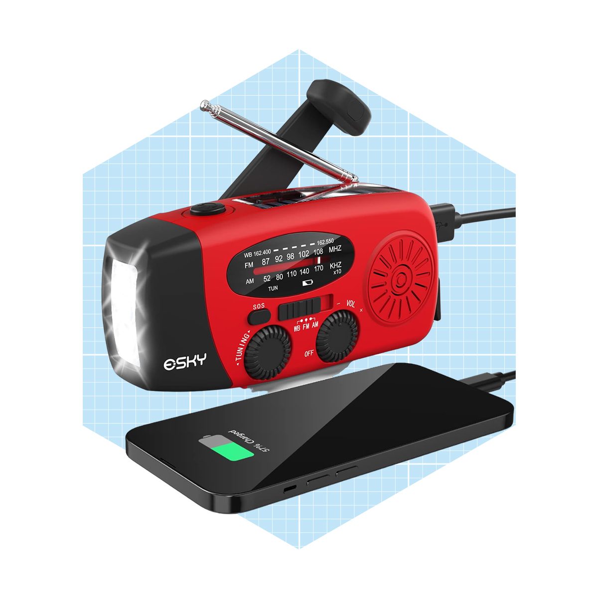 Esky Hand Crank Emergency Radio