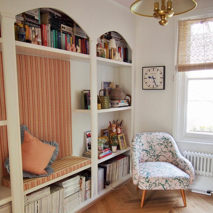 Built In Book Shelves