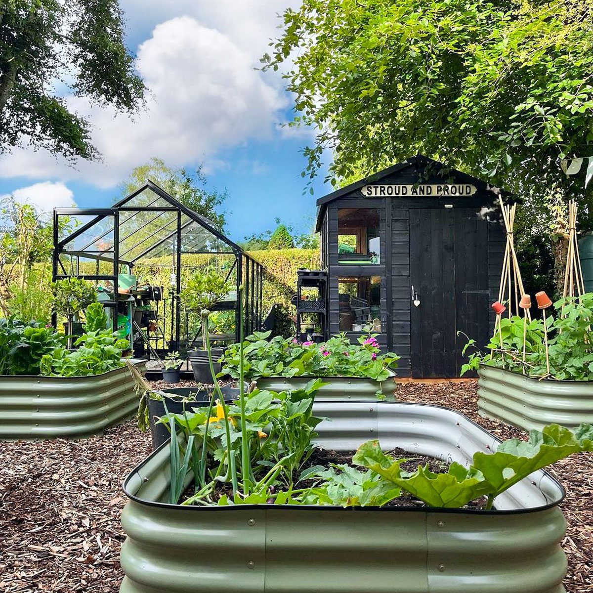 Bold Black Potting Shed