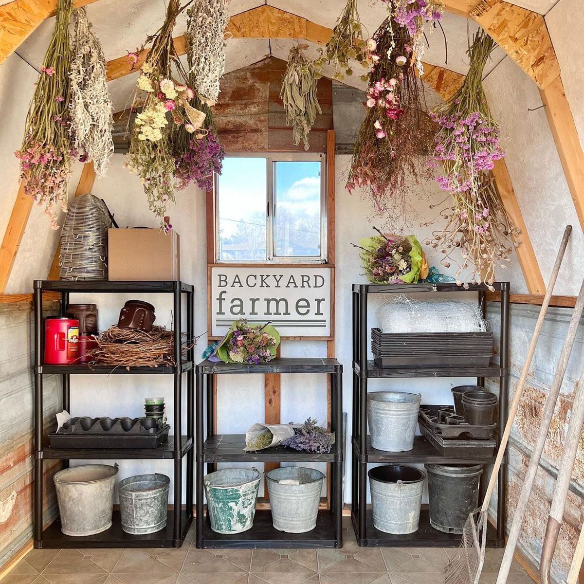 Simple and Tidy Potting Shed