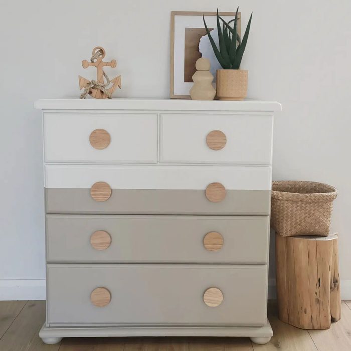 9 Painted Dresser Ideas Two Tone
