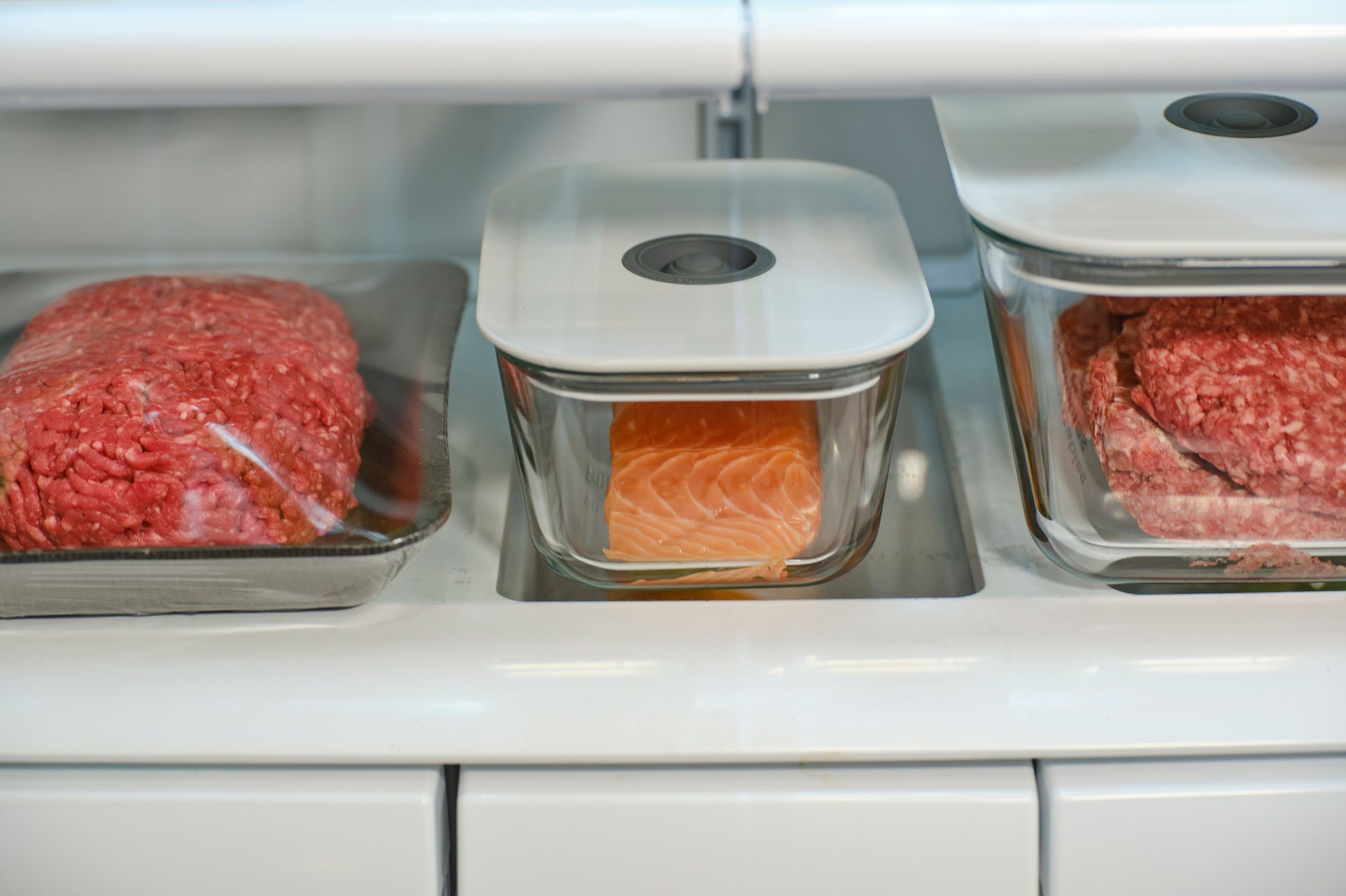 Food Stored a Refrigerator