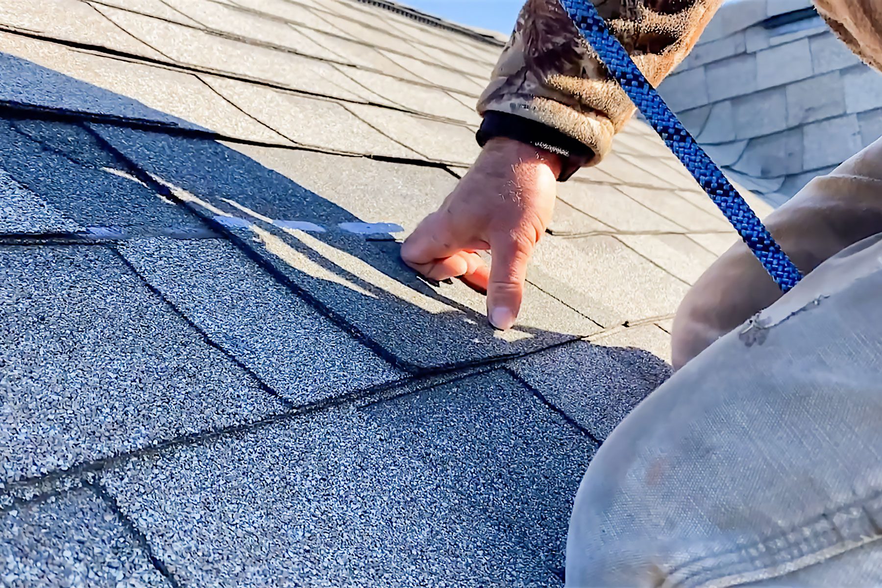 How To Replace Damaged Shingle, Installing New Shingle