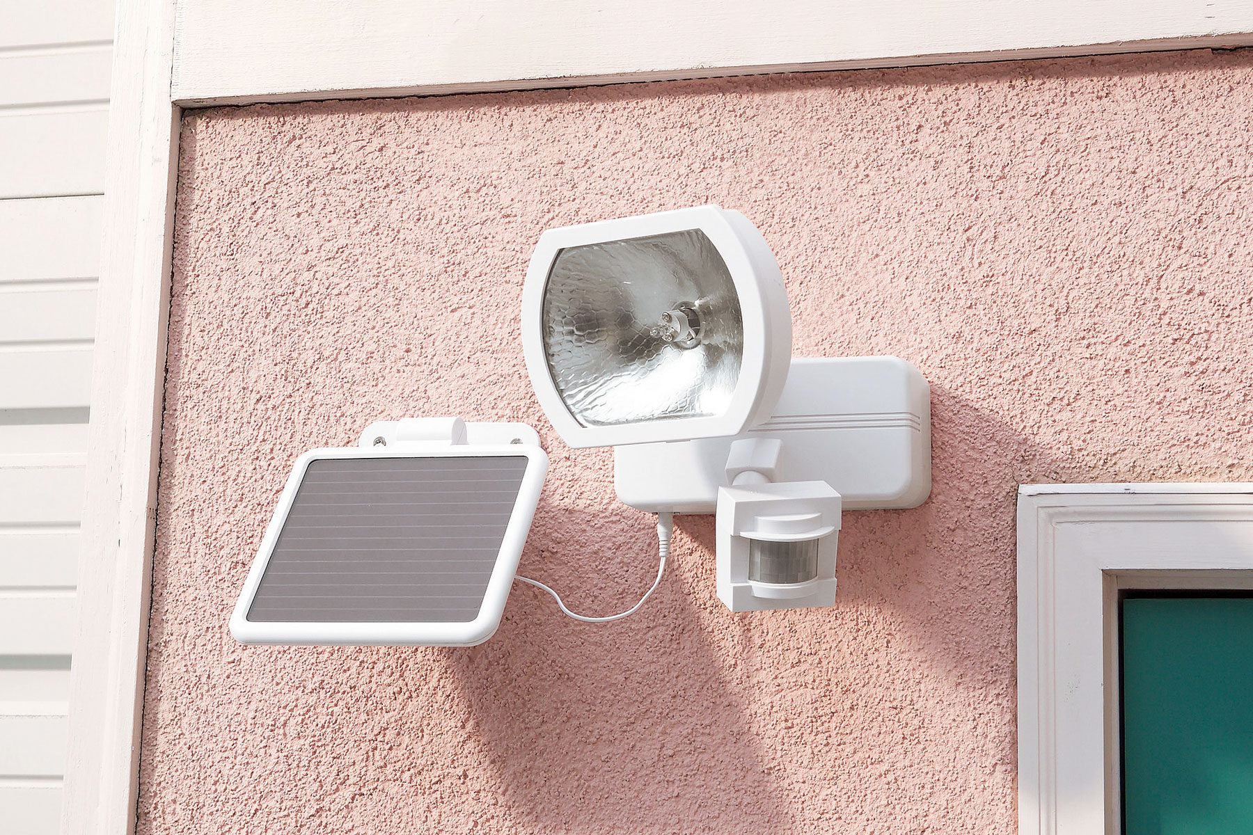 Motion Detector Lighting on the exterior of a house