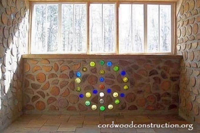 Peace Sign Cordwood With Logo