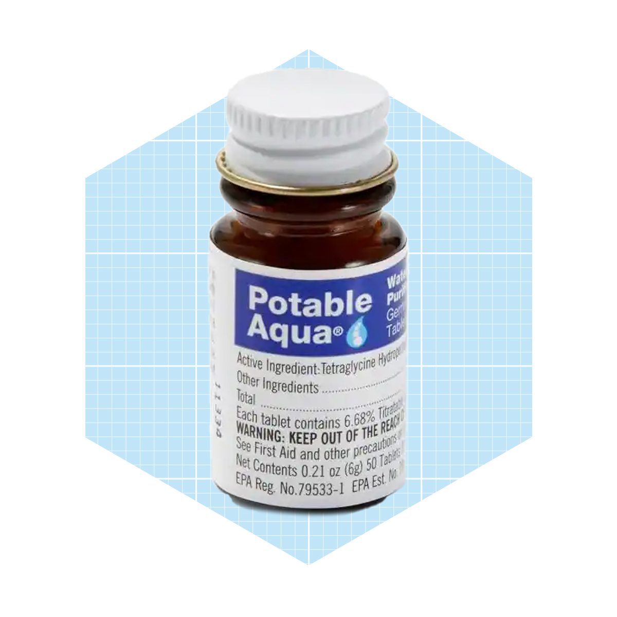 Potable Aqua Iodine Tablets