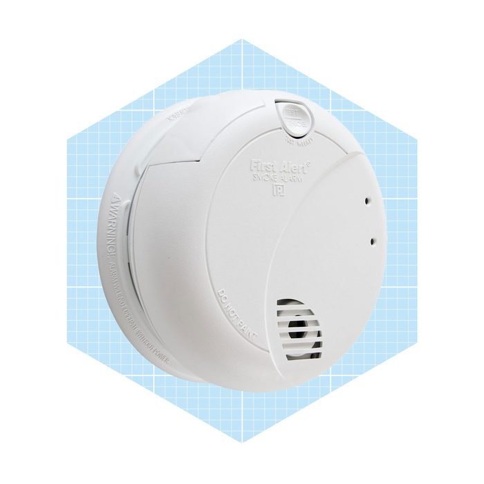 Hardwired Smoke Detector with Photoelectric Sensor