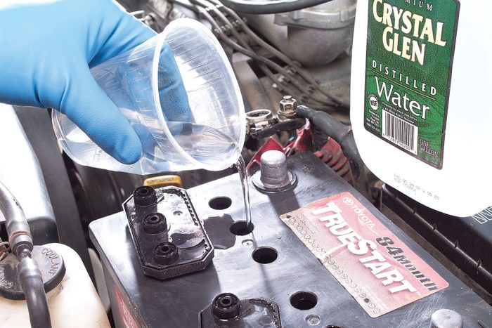 Check the Level of the Electrolyte