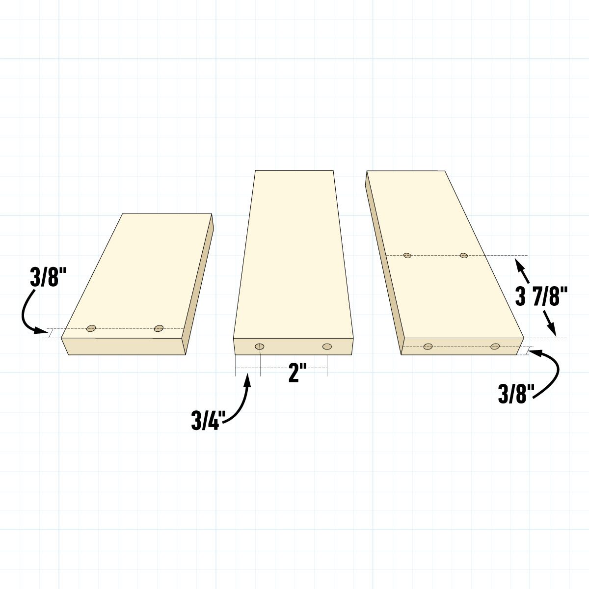 Drill The Dowel Holes