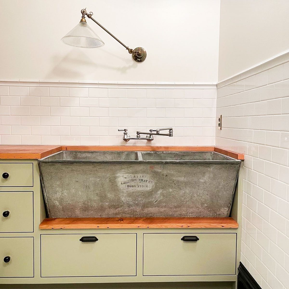 Fhm 10 Laundry Room Sink Ideas Vintage Concrete Sink