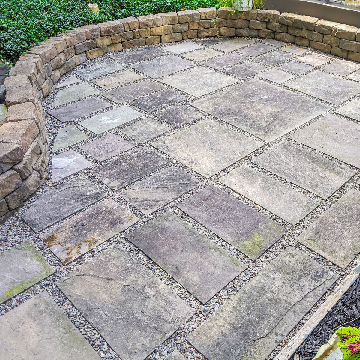 Stone Patio Project