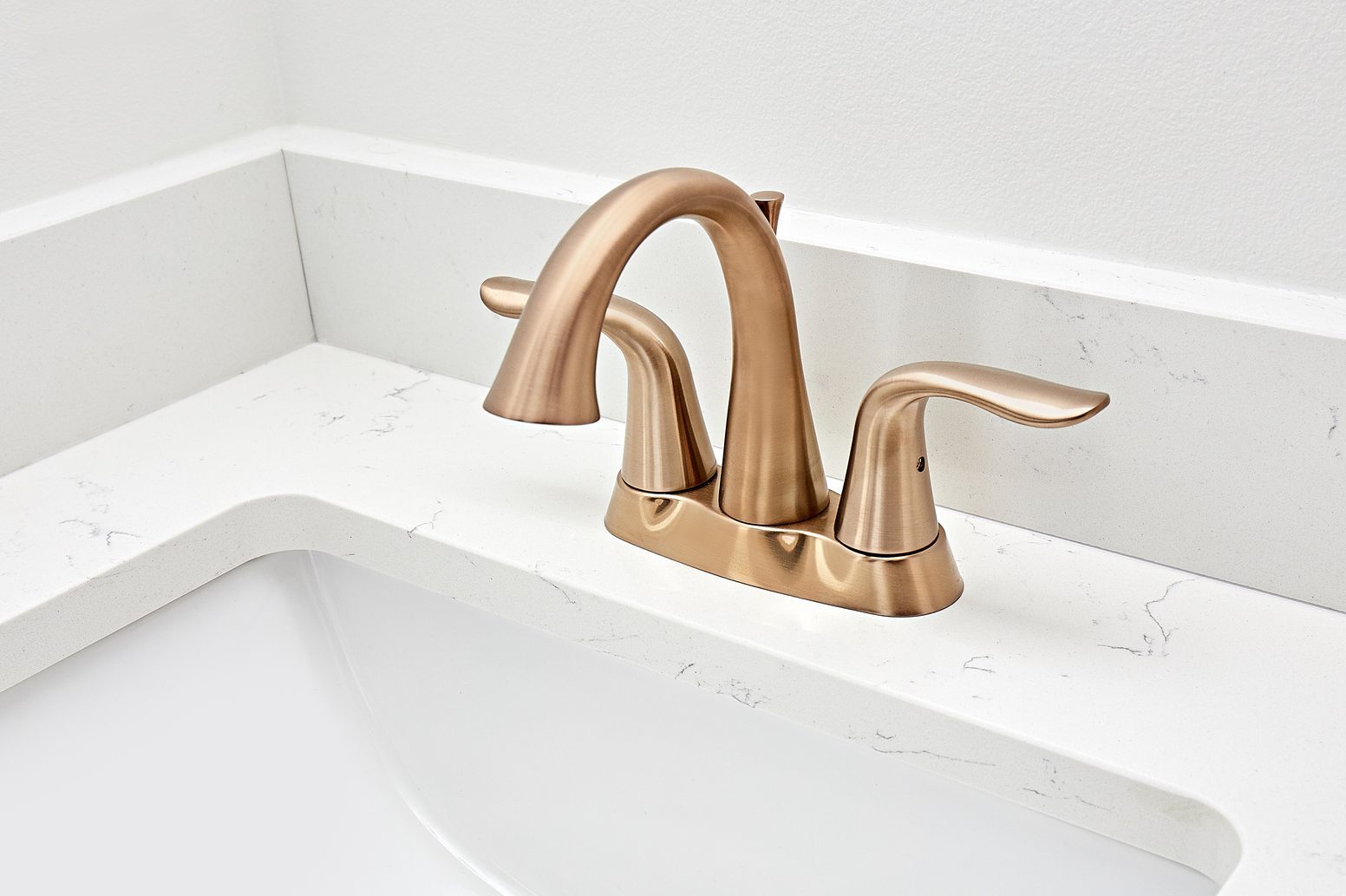 Bathroom sinkGold color bathroom sink with faucet