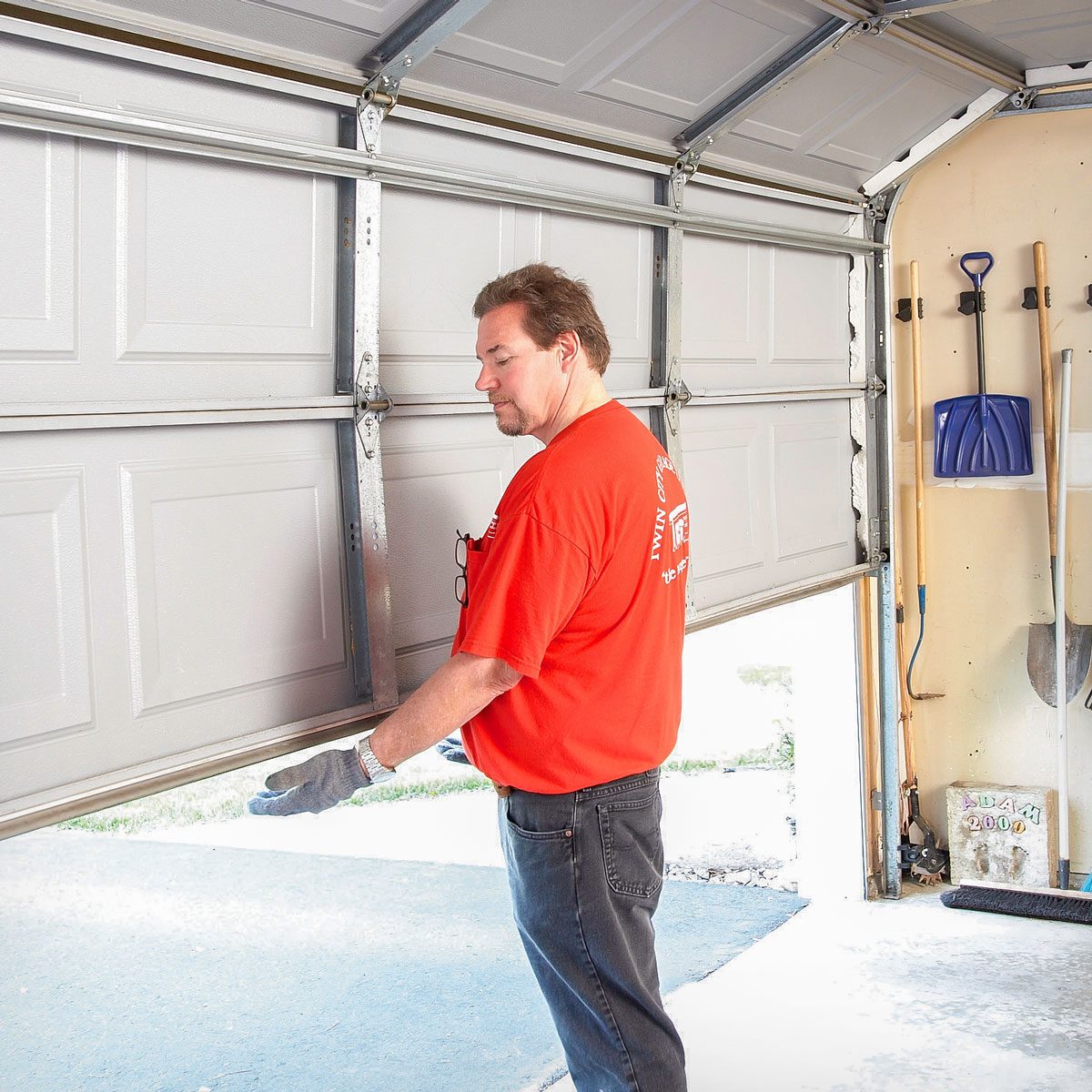 Testing the Garage Door Balance