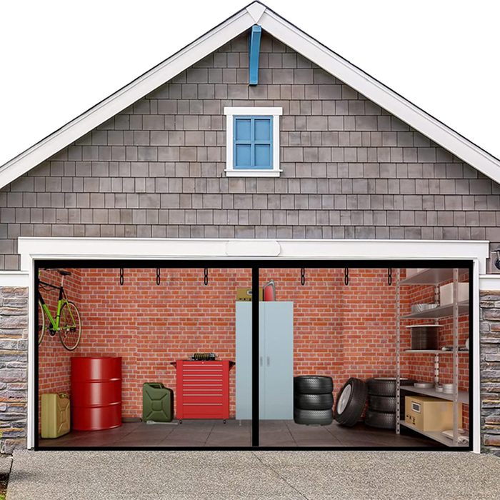 Lasla Magnetic Garage Screen Door