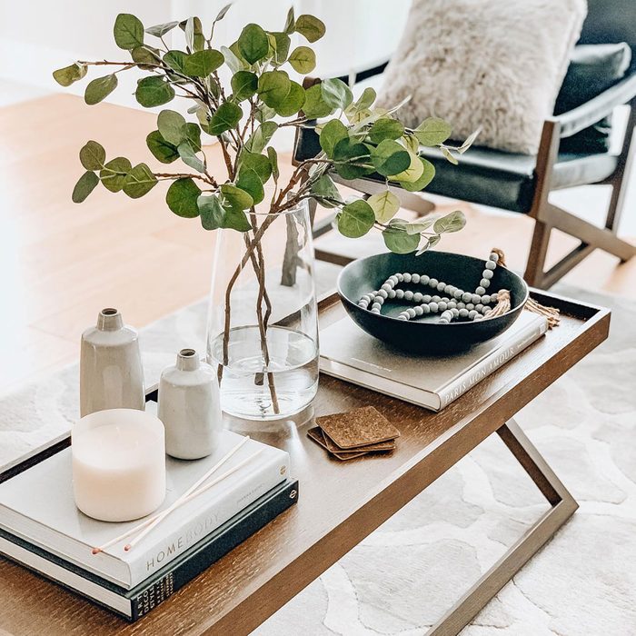 Narrow Coffee Table Courtesy Simplystyledinspo Instagram