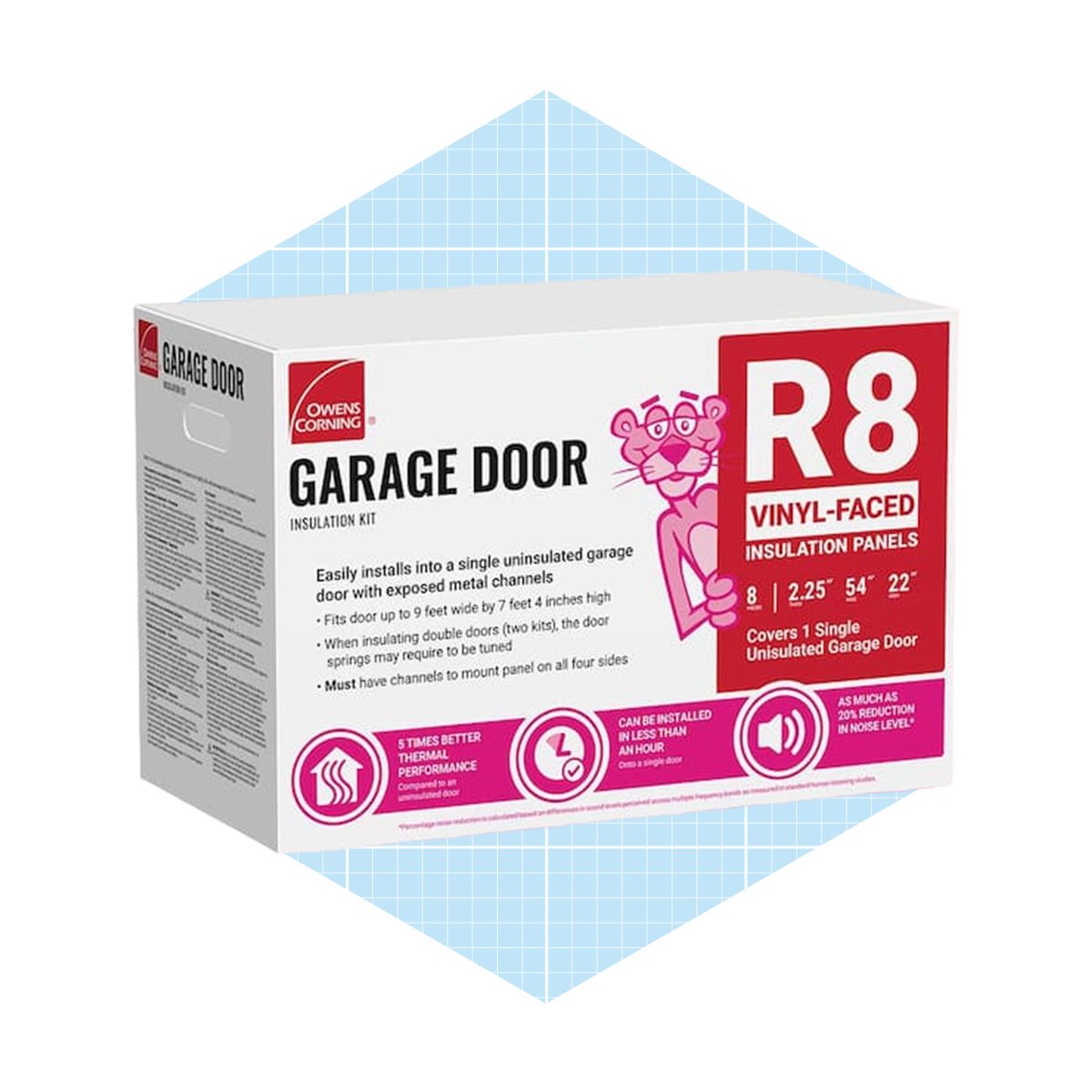 Owens Corning Garage Door Fiberglass Insulation Kit