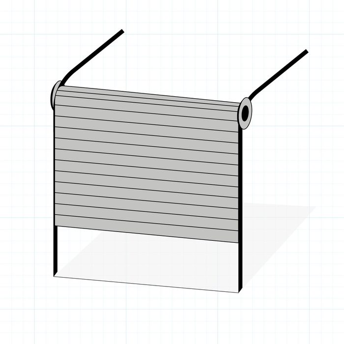 Roll Up Garage Door Graphic