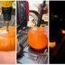 Light Up the Night with These Spooky DIY Pumpkin Solar Lights